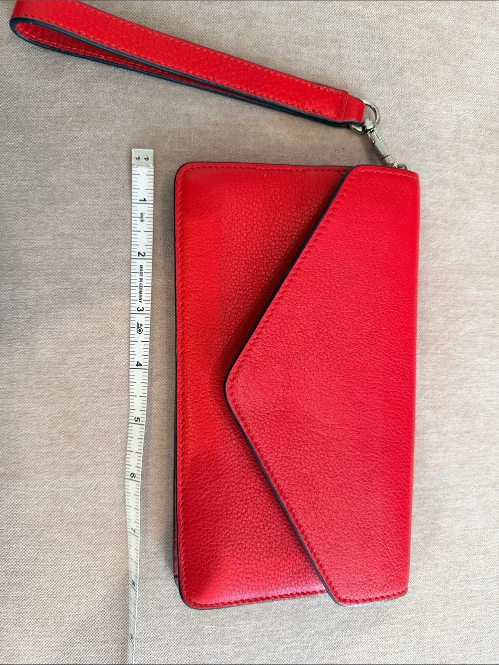 Red Leatherology wallet